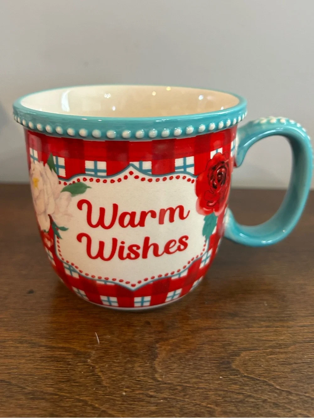 Pioneer Woman Warm Wishes Holiday Christmas Winter Coffee Tea Mug 2022 NWT